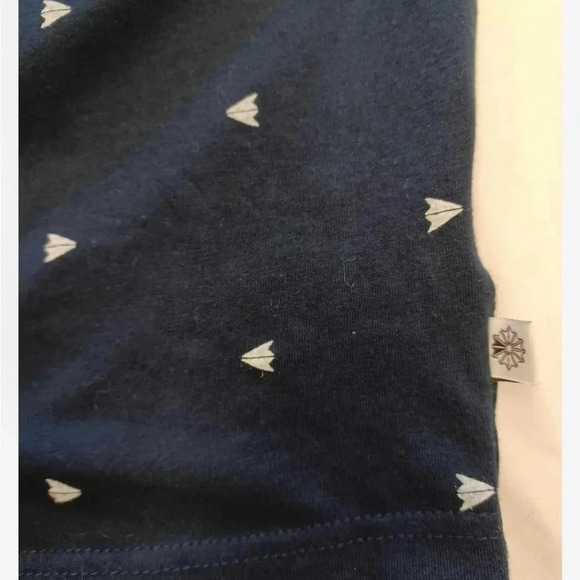 Reebok  Blue Long Sleeve Crop Top Size Large - Picture 8 of 10